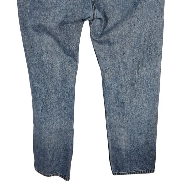 Levis 505 Mens W34 L30 Blue‎ Denim Straight Fit Jeans Casual Wear - Picture 8 of 8
